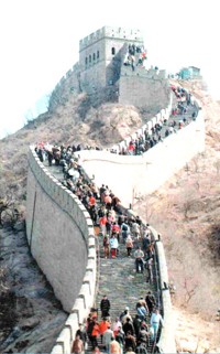 Лестница на китайской стене