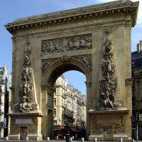 Ворота Сен-Дени 1672, Париж